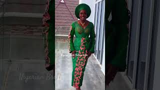 African Fashion  Nigerian Bride Styles2024  Ibukunoluwa Ofremu shorts [upl. by Nosnev860]