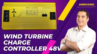 Wind Turbine Charge Controller 48V Boost MPPT Unboxing [upl. by Eedrahs48]