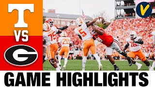 1 Tennessee at 3 Georgia  2022 College Football Highlights [upl. by Bonnice]