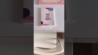 Unbox ikea desk chair w me🤍physiotherapy bpt aesthetic youtubeshorts youtubefeed [upl. by Mena440]