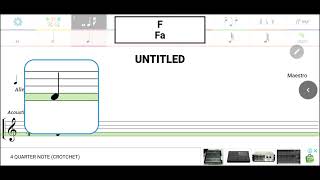 How to Create Dotted Half Note in Maestro Music Composer [upl. by Atikal564]