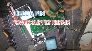 Dell 6 pin power supply repair no power [upl. by Nilo]