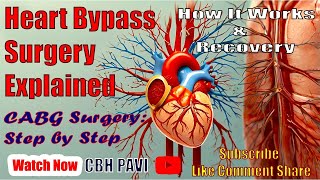 How They Replace Your Heart Vessels Coronary Artery Bypass Surgery Explained [upl. by Barra]