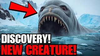 THIS WAS FOUND IN ANTARCTICA A CREATURE is TERRIFYING ALL of ANTARCTICA [upl. by Ynej]