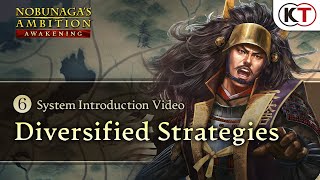 NOBUNAGAS AMBITION Awakening  System Introduction Video Diversified Strategies [upl. by Nnairrehs505]