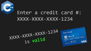 C credit card validator program for beginners 💳 [upl. by Melvena899]