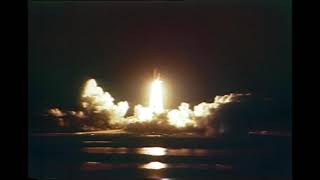 Space Shuttle Challenger launch October 5 1984 STS41G [upl. by Nilac701]