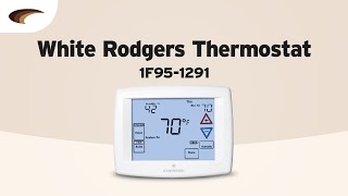 The White Rodgers 1F951291 Thermostat [upl. by Immac730]