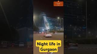 Gurugram night life DLF🤞❤ music love song nothing [upl. by Yarw]