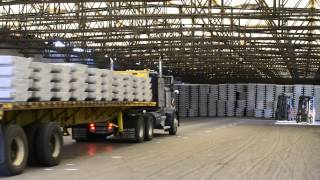 McKeil Marine Loading Barge Alouette Spirit In Sept Iles Quebec [upl. by Gleeson]