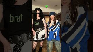 Turning my husband and I into Charli XCX and Billie Eilish 😂 shorts billieeilish charlixcx [upl. by Stilu]