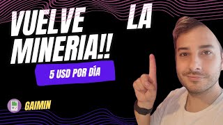 🔥💸¿Cómo generar ganancias minando con tu placa de video GMRX de GAIMIN 💸🔥 [upl. by Katrinka]