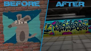 Becoming a Graffiti Master in VR Kingspray Graffiti on the Oculus Quest 2 [upl. by Hamil576]