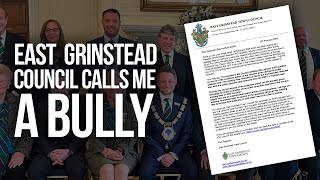 East Grinstead Town Council labels me a BULLY  Scientology Scandal continues [upl. by Ehcor]