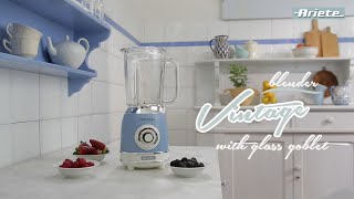 Vintage Blender  With glass goblet  Ariete 583 [upl. by Ainyt]