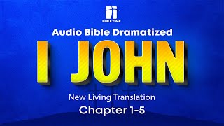 The Book of 1 John Audio Bible  New Living Translation NLT [upl. by Ynaffets]