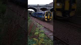 158706 working 2A50 from Inverurie to Aberdeen shorts train class158 britishrail subscribe [upl. by Ahsienor]