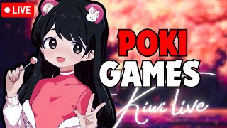 Playing Mini Games on POKI  NOW VALO viral gaming trending gamergirl poki fyp explore [upl. by Nitsej]