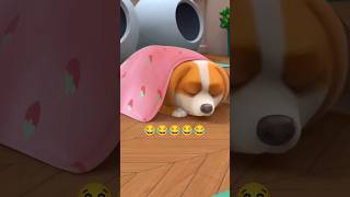 Dog ke sath masti cartoon dog shortsfeed [upl. by Asirem]