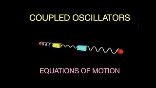 Equations of motion for coupled oscillators [upl. by Calondra933]