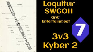 SWGOH Loquitur 3v3 GAC K3 M7 Jabba JML Rey Malgus Malicos Traya [upl. by Ettenim140]