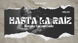 Natalia Lafourcade  Hasta la Raíz LetraLyrics [upl. by Ahsi]