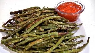 Roasted Green Beans Recipe [upl. by Yentnuoc300]