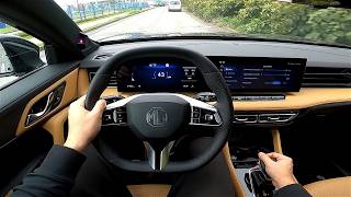 2025 MG HS II 15T 170 HP POV Test drive Indepth review highway cabin noise check CARiNIK [upl. by Alhan]