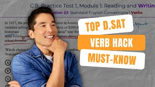 Top DSAT Tips When You See THESE Answer Choices for VERB Questions Focus on Sentence Structure [upl. by Zandt]