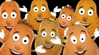 One Potato  Potato Song  Nursery Rhyme for Kids  Video for Children [upl. by Nylesoj146]