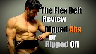 Ripped Abs or Ripped Off  The FLEX BELT Review [upl. by Ellehsad]