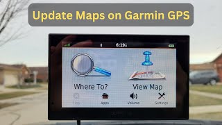 How to Update Garmin GPS Maps 2022 [upl. by Sarid]