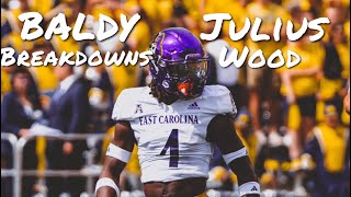 Baldy Breakdowns  Julius Wood Safety NFL Draft [upl. by Nacnud]