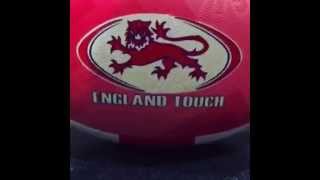 Steeden  England Touch Logoed Ball [upl. by Nyllewell294]