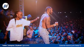 BARNABA FT DIAMOND PLATNUMZ  HADITHI LIVE PERFORMANCE [upl. by Karlen]