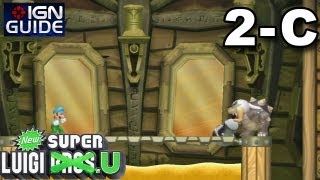 New Super Luigi U 3 Star Coin Walkthrough  LayerCake DesertCastle Mortons LavaBlock Castle [upl. by Hardy202]