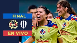 🔴 EN VIVO FINAL Ida  América vs Rayadas [upl. by Ninehc]