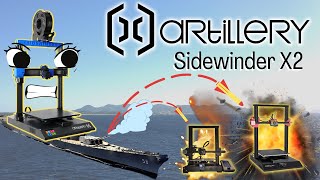 Artillery Sidewinder X2 Review  The Easiest 3d Printer To Get Started [upl. by Clemence]