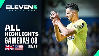 ALL HIGHLIGHTS ğŸ“ºâš½ Jupiler Pro League GAMEDAY 8 [upl. by Gil804]