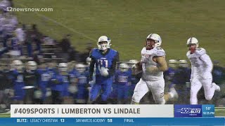 Lindale High School eliminates Lumberton 56  39 [upl. by Reffotsirk]