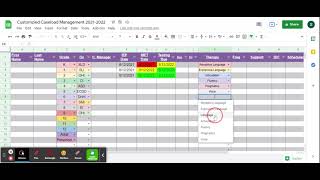 Customized Caseload Management Google Sheets [upl. by Nottus]