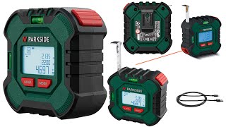 Parkside Laser Distance Measure With Tape Measure PLMB 4 A1 TESTING [upl. by Gnahk568]