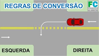 Conversões virar à direita virar à esquerda [upl. by Hsima]