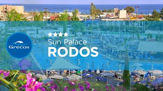 RODOS  Hotel Sun Palace  GRECOS [upl. by Asiar]