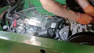 john Deere gator engine install [upl. by Sipple]