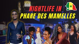 Night Life In Dakar Senegal Phare des Mamelles [upl. by Nasar]