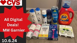 CVS Weekly Deals 106 MM Garnier Cheap Nivea Schick Almay amp More cvsdeals [upl. by Adnamar562]