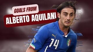 A few career goals from Alberto Aquilani [upl. by Godard790]