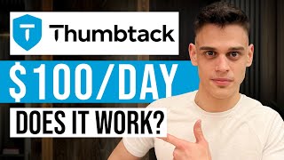 How To Get Jobs On Thumbtack As A Beginner  Thumbtack Review 2024 [upl. by Acinej]