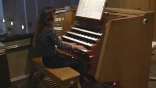 Ă‰va Megyesi plays JKFjellestad  Toccata [upl. by Nailil]